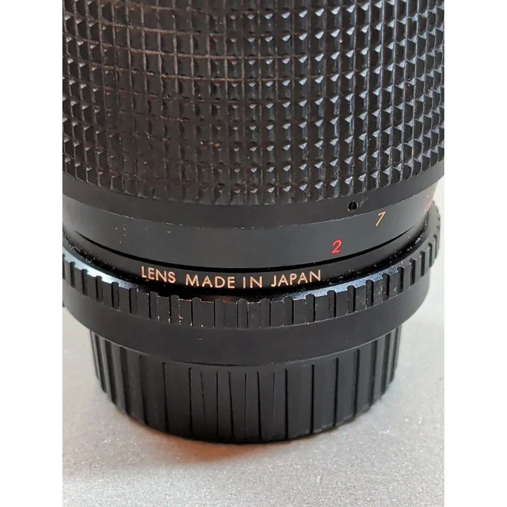 Unitak MC Auto Zoom 80-205mm f4.5 Lens Pentax K Mount Vintage Manual Focus Japan